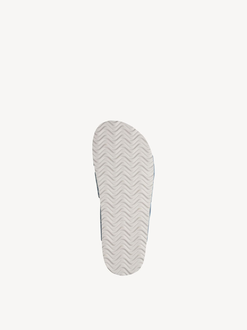 Pantolette - blau, LEO LT.BLUE, hi-res