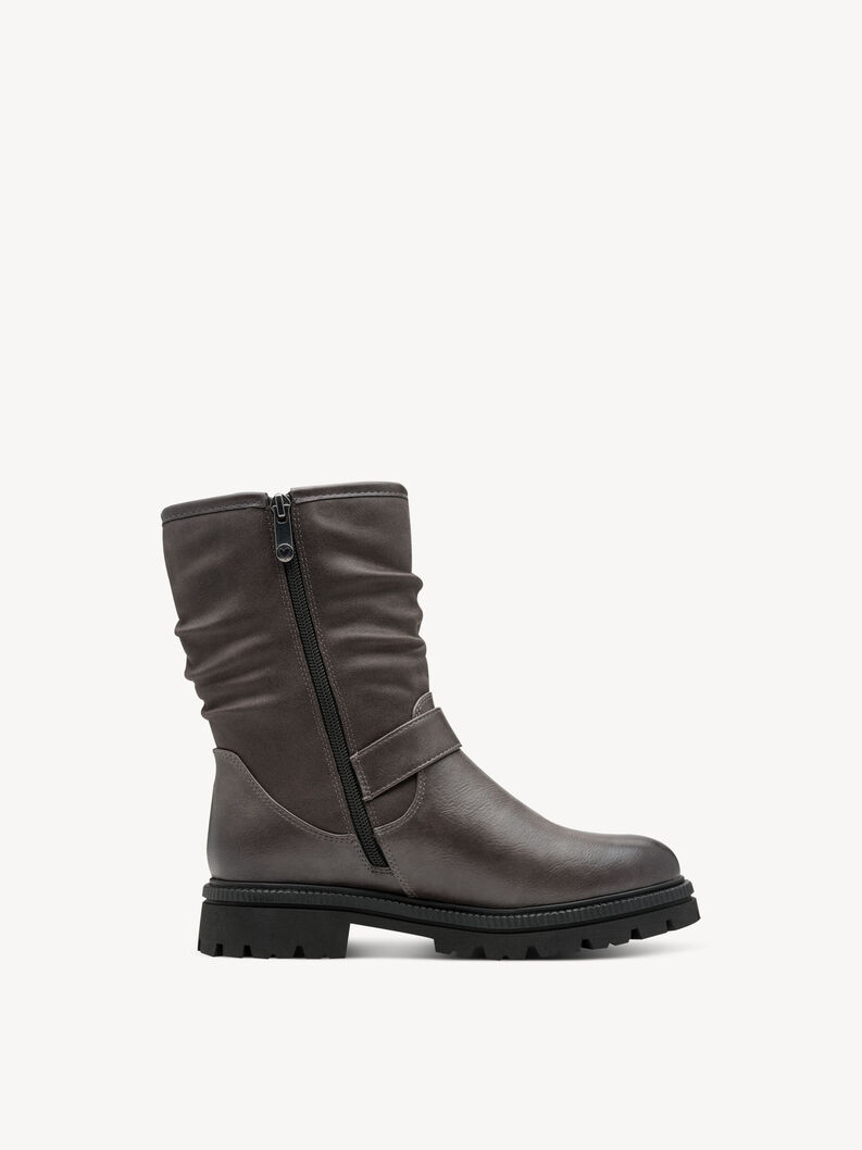 Stiefelette - grau Warmfutter, ANTHRACITE COM, hi-res