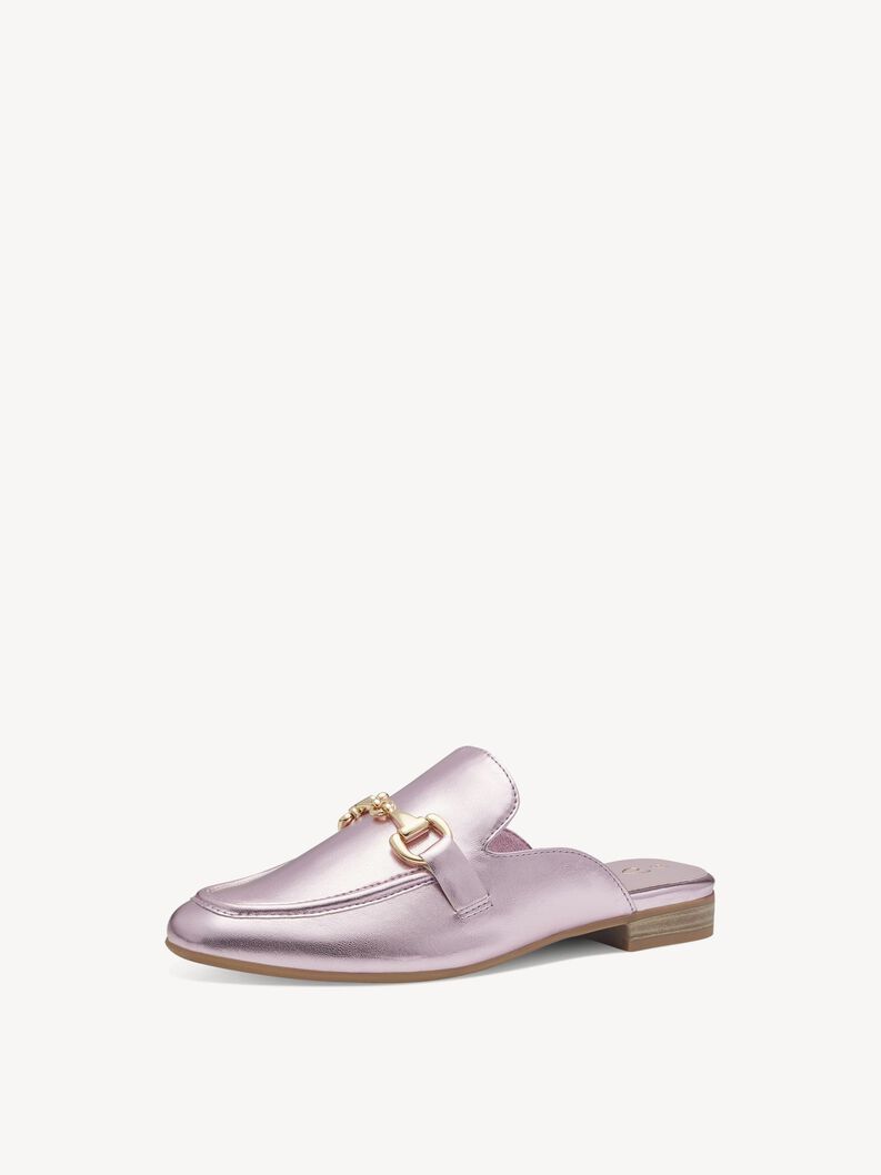 Heeled sandal - metallic, BERRY METALLIC, hi-res