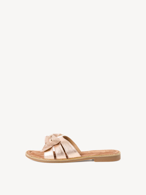 Pantolette, ROSE MET. COMB, hi-res