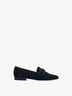 Lederslipper - blau, NAVY, hi-res