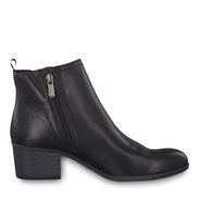 Bottine en cuir - noir, BLACK ANTIC, hi-res