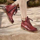 Bootie - red, VINO ANT. COMB, hi-res