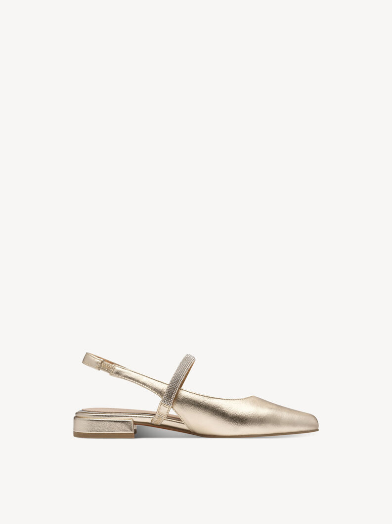 Slingpumps - gold, GOLD, hi-res