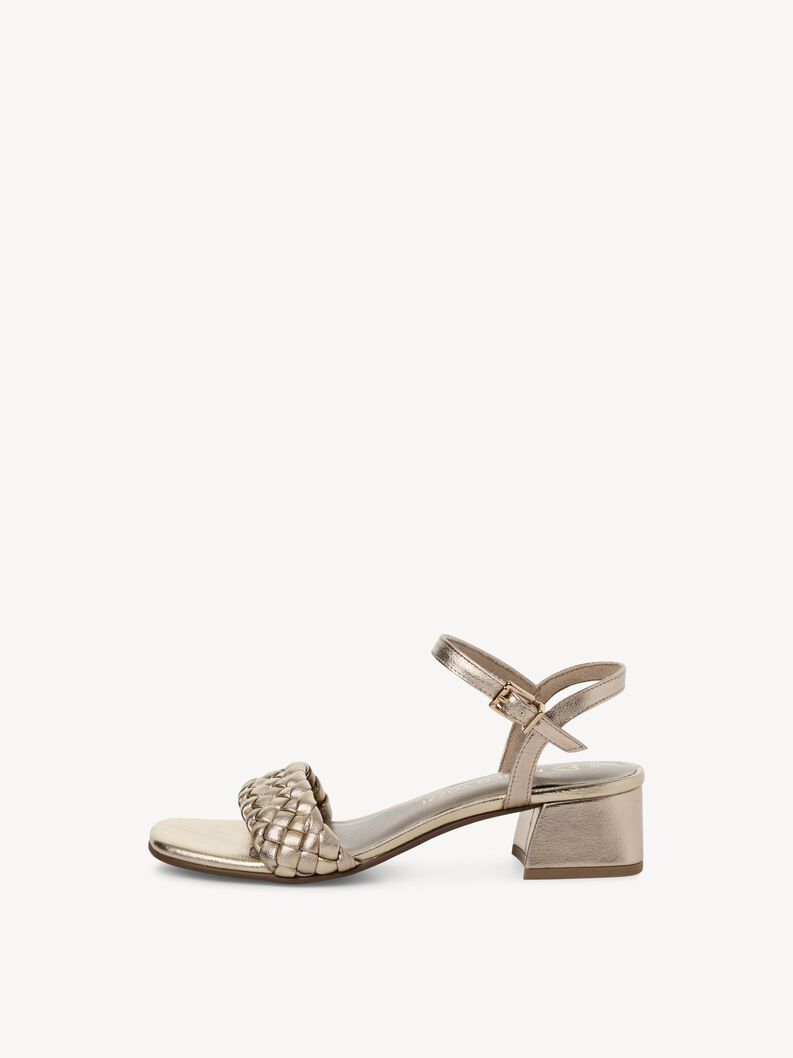 Sandal - metallic, PLATINUM COMB, hi-res