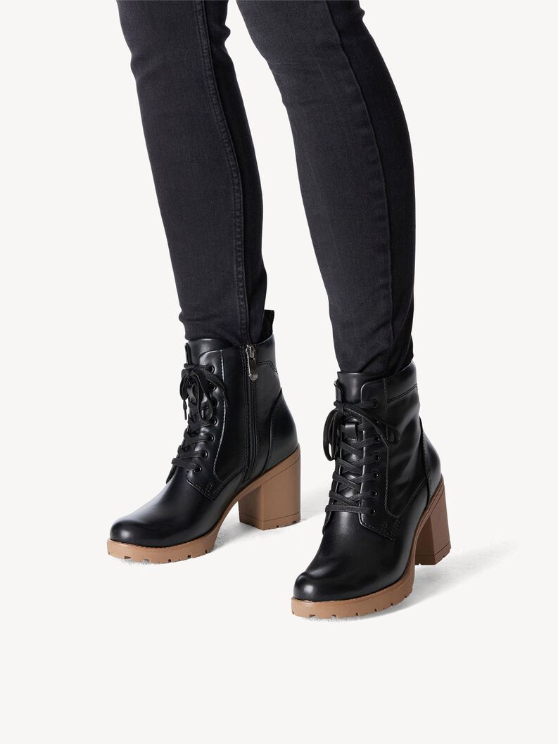 Botki - czarny, BLACK/NATURE, hi-res