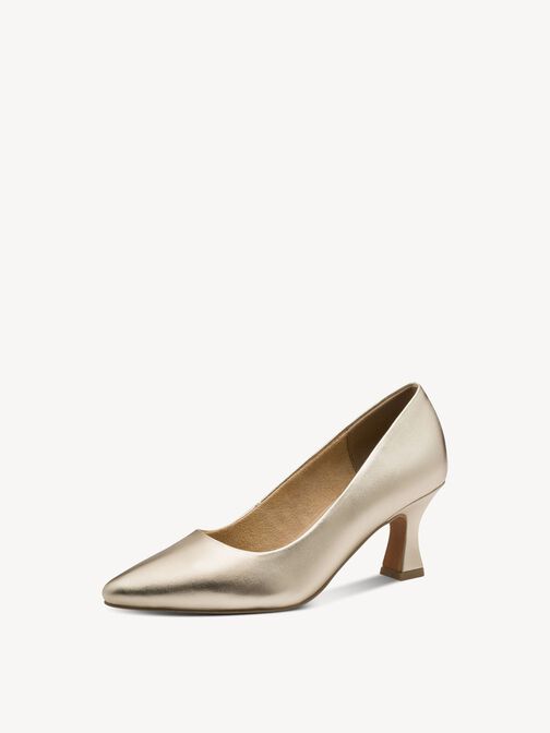 Pumps - metallic, GOLD, hi-res