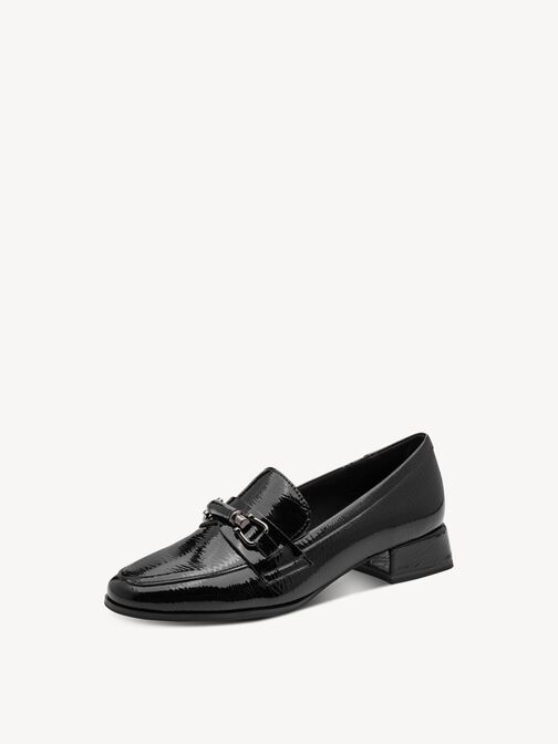 Slipper - schwarz, BLACK PATENT, hi-res