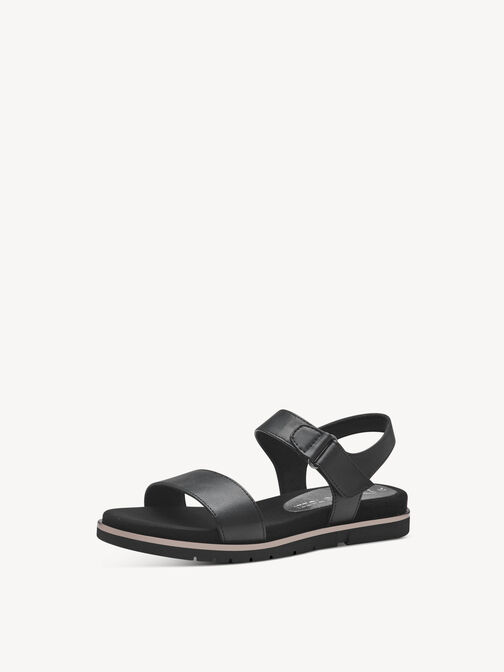 Sandal - black, BLACK, hi-res
