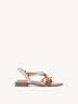 Ledersandale - beige, CREAM COMB, hi-res
