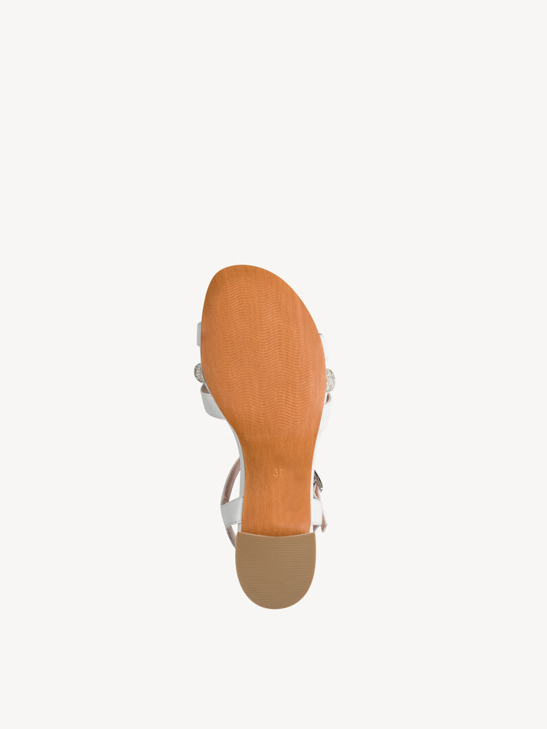 Sandalette - beige, IVORY PATENT, hi-res
