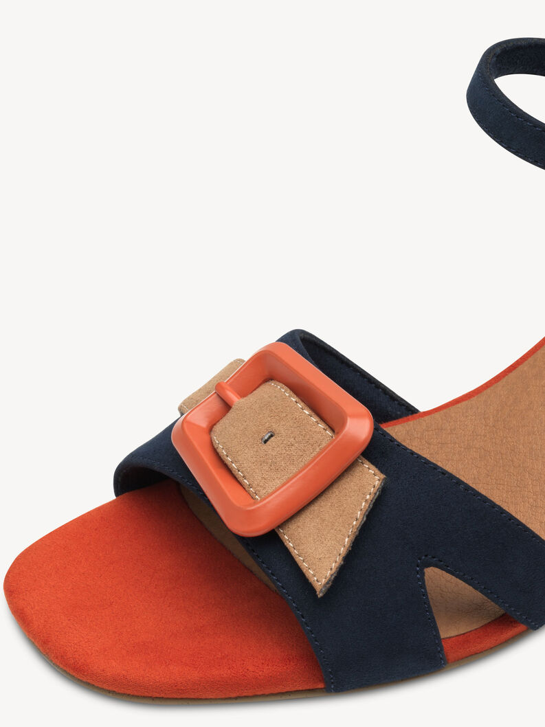Sandal - blue, NAVY COMB, hi-res