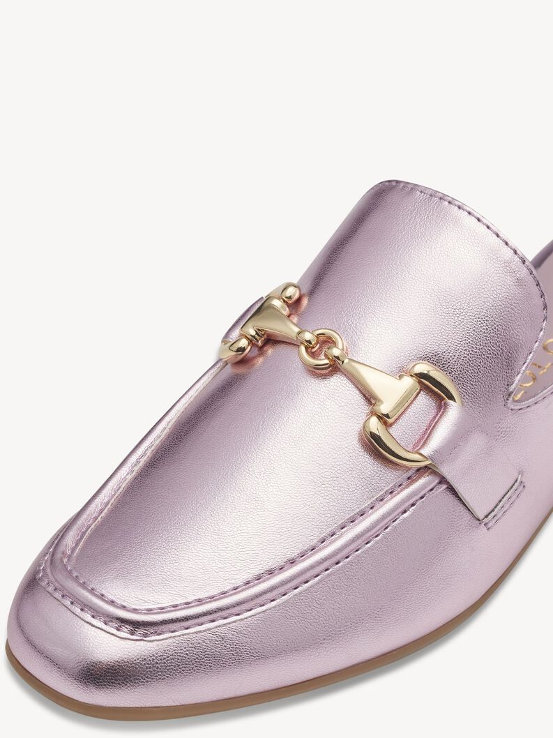 Heeled sandal - metallic, BERRY METALLIC, hi-res