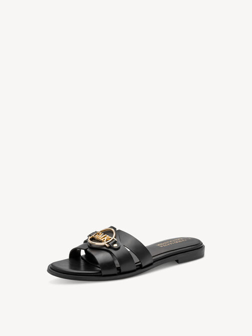 Pantolette - schwarz, BLACK, hi-res