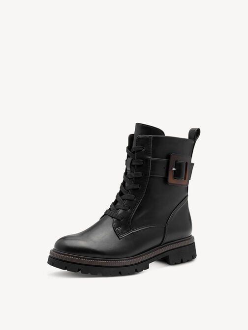 Stiefelette - schwarz, BLACK NAPPA, hi-res