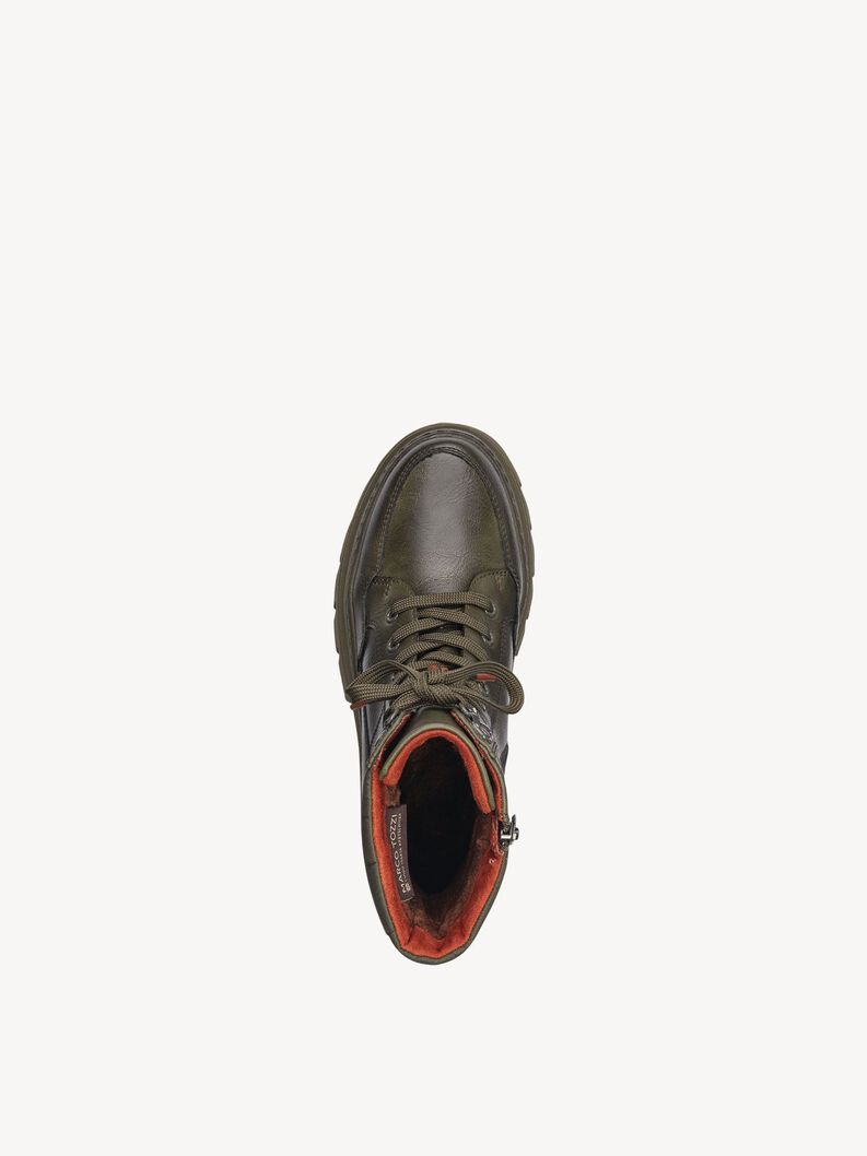 Stiefelette - grün Warmfutter, OLIVE, hi-res