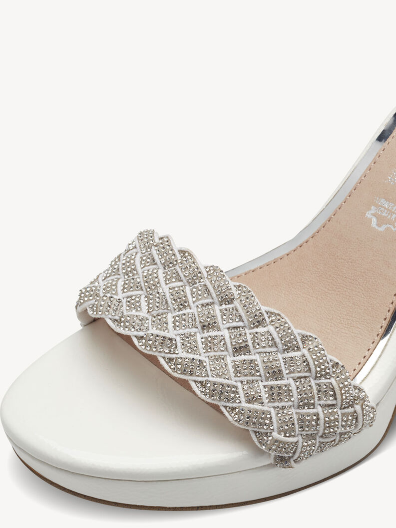 Sandale - beige, IVORY PATENT, hi-res