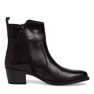 Lederstiefelette - schwarz, BLACK ANTIC, hi-res