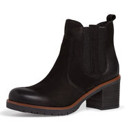 Leather Chelsea boot - black, BLACK, hi-res