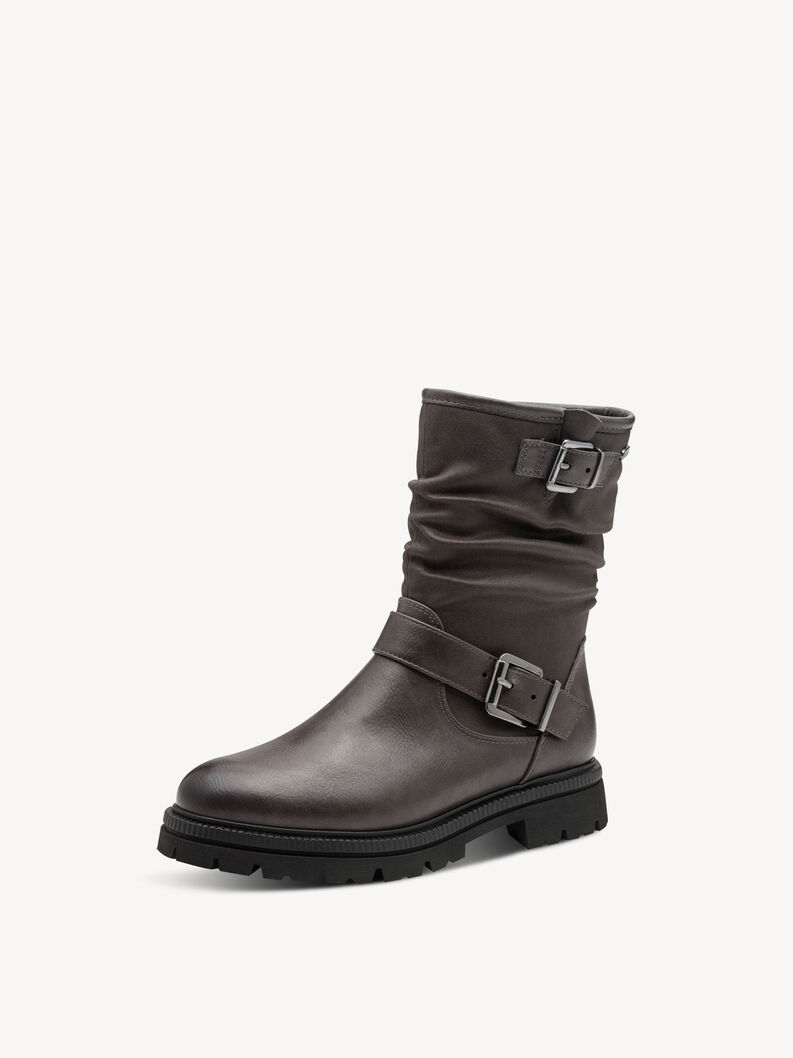 Stiefelette - grau Warmfutter, ANTHRACITE COM, hi-res