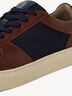 Ledersneaker - braun, COGNAC COMB, hi-res