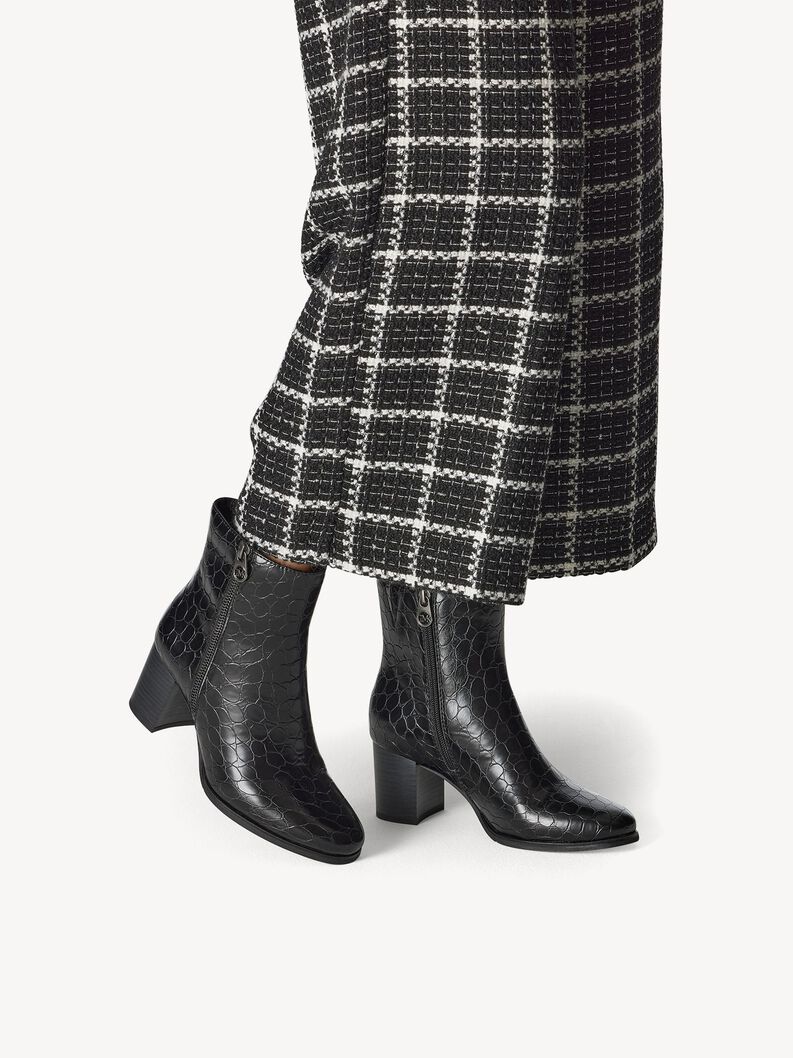 Stiefelette - schwarz, BLACK STR., hi-res