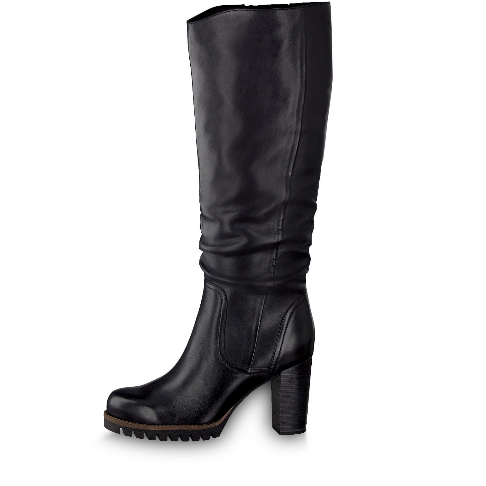 Marco tozzi black antic boots best sale