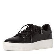 Ledersneaker - schwarz, BLACK NAPPA, hi-res