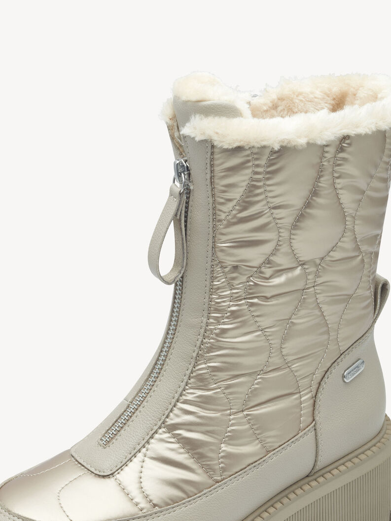 Bootie - beige warm lining, TAUPE MET.COMB, hi-res