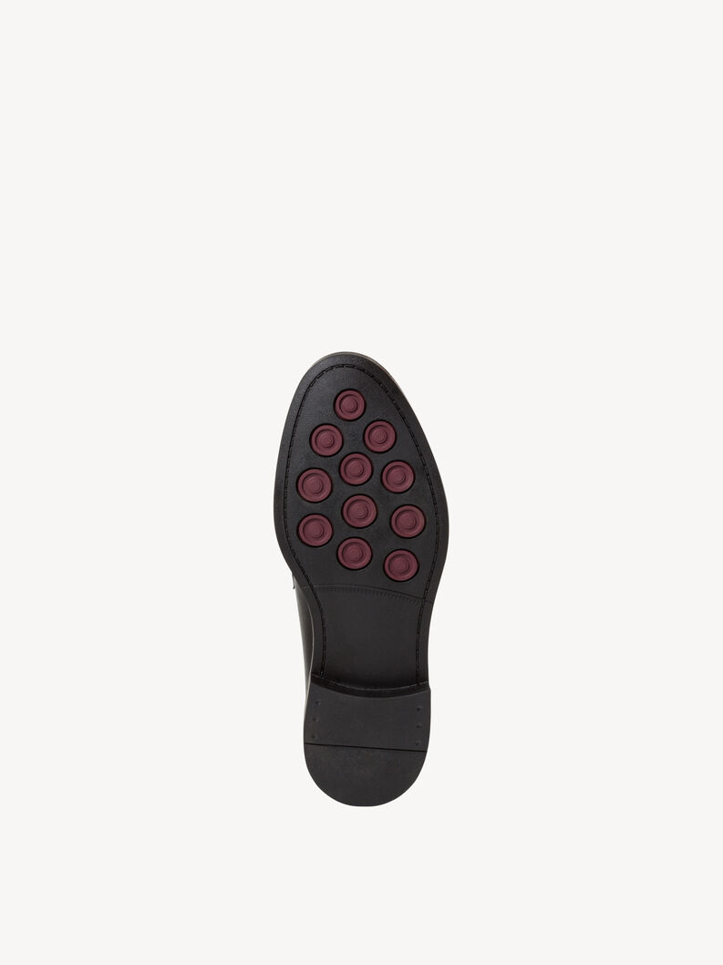 Lederslipper - schwarz, BLACK, hi-res