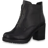 Lederstiefelette - schwarz, BLACK ANTIC, hi-res