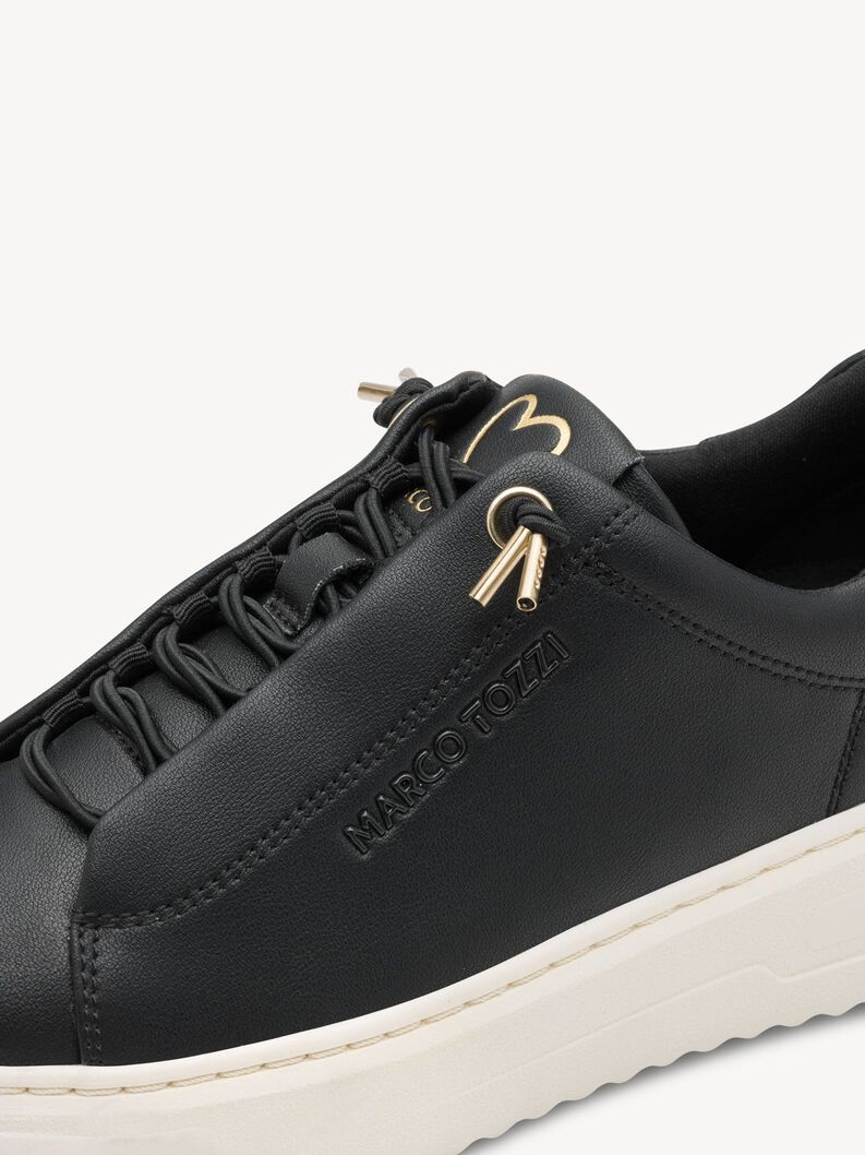 Sneaker - schwarz, BLACK/GOLD, hi-res