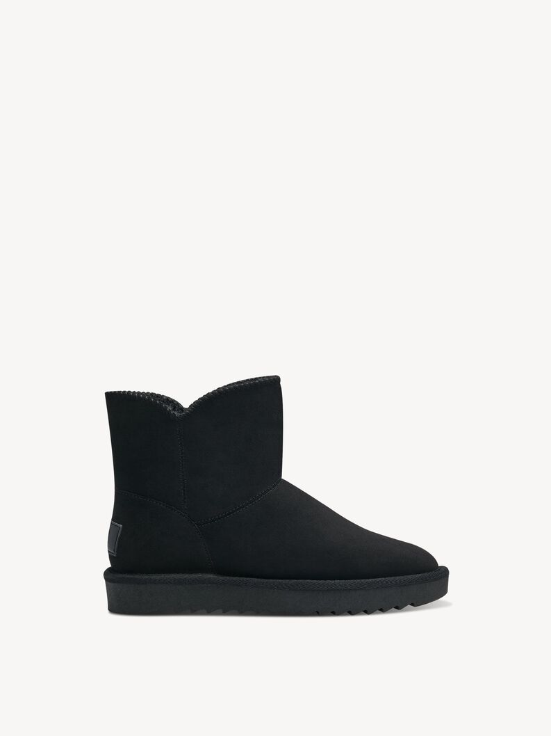 Stiefelette - schwarz Warmfutter, BLACK, hi-res