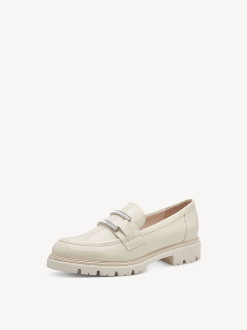 Slipper - beige, CREAM PATENT, hi-res