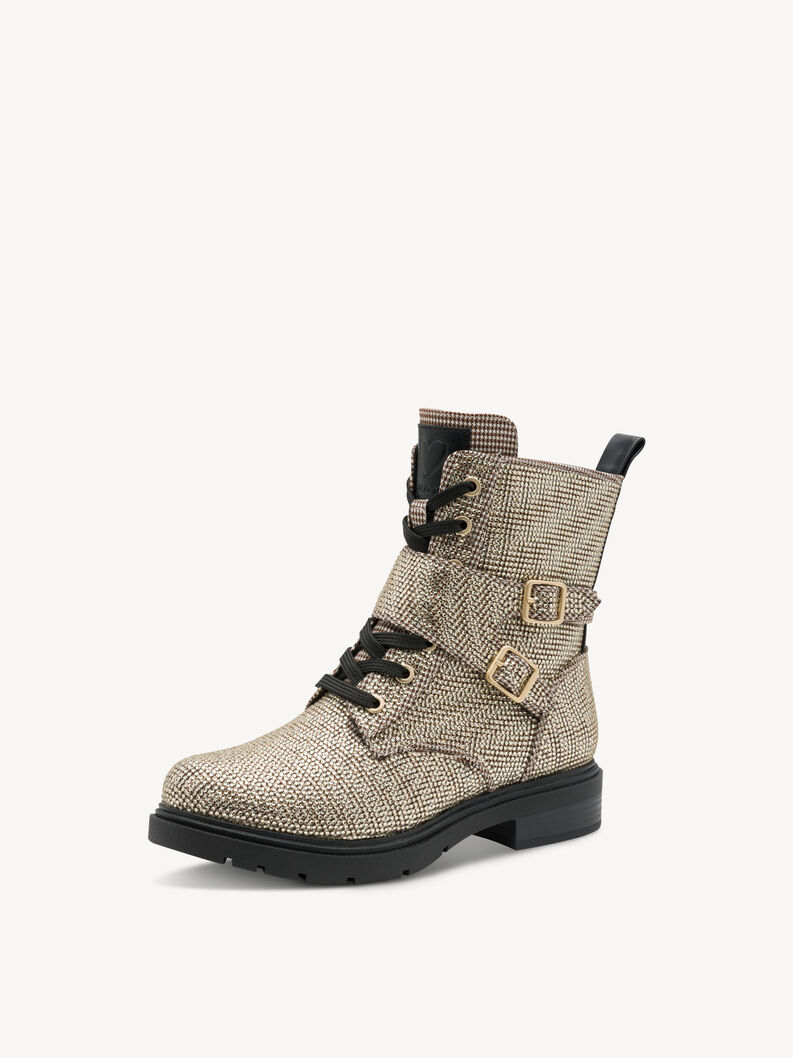 Stiefelette - beige, BEIGE STR., hi-res