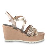Heeled sandal - rose, ROSE MET. COMB, hi-res
