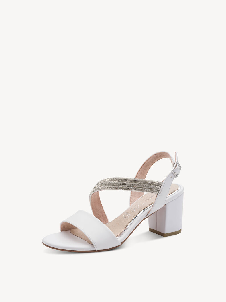 Sandalette - wei&szlig;, WHITE, hi-res
