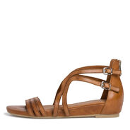Sandale en cuir - marron, NUT, hi-res