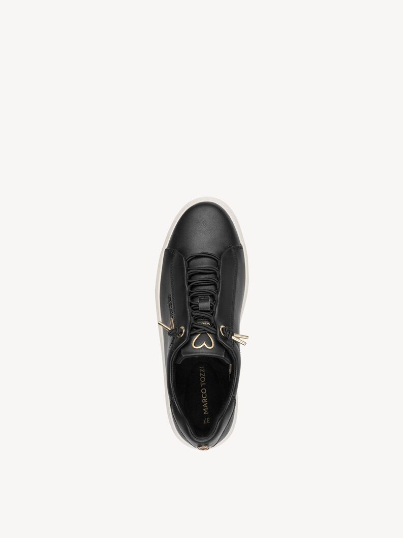 Sneaker - schwarz, BLACK/GOLD, hi-res