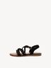 Mule en cuir - noir, BLACK, hi-res
