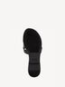 Lederpantolette - schwarz, BLACK, hi-res