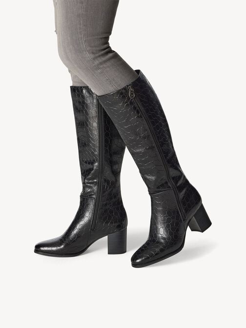 Boots - black, BLACK STR., hi-res