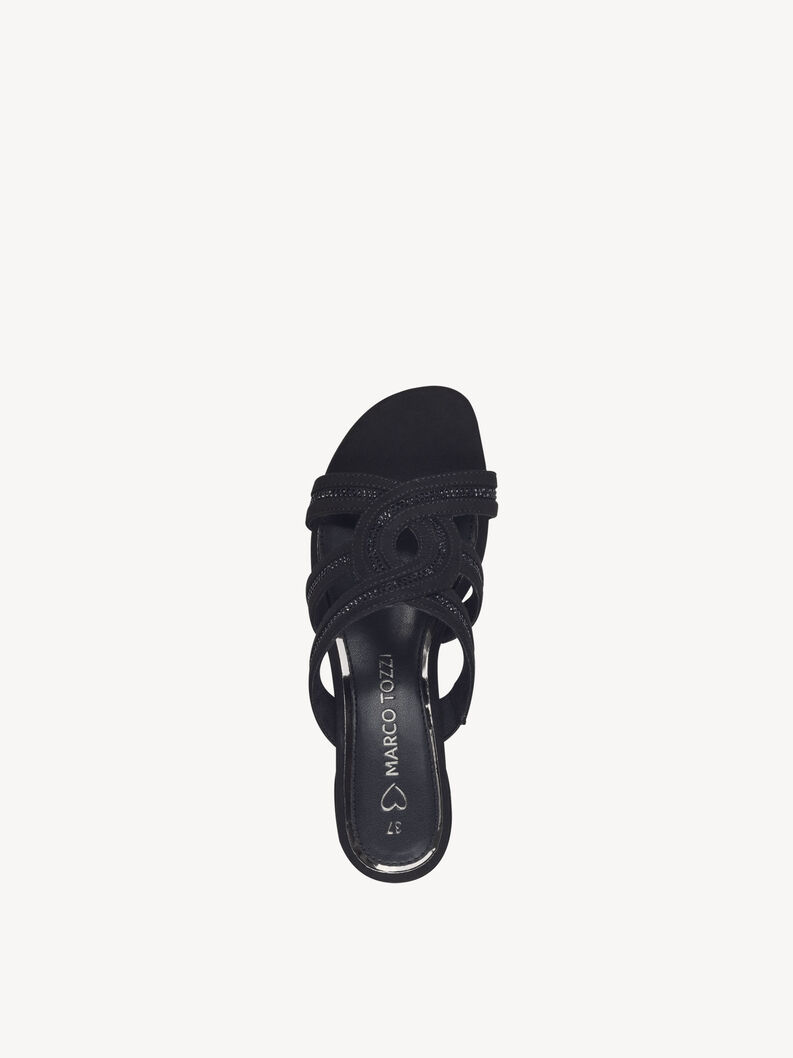 Pantolette - schwarz, BLACK, hi-res