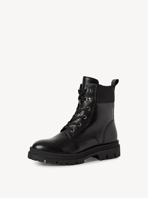 Stiefelette - schwarz Warmfutter, BLACK, hi-res