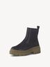 Leather Chelsea boot - black warm lining, BLACK / NATURE, hi-res
