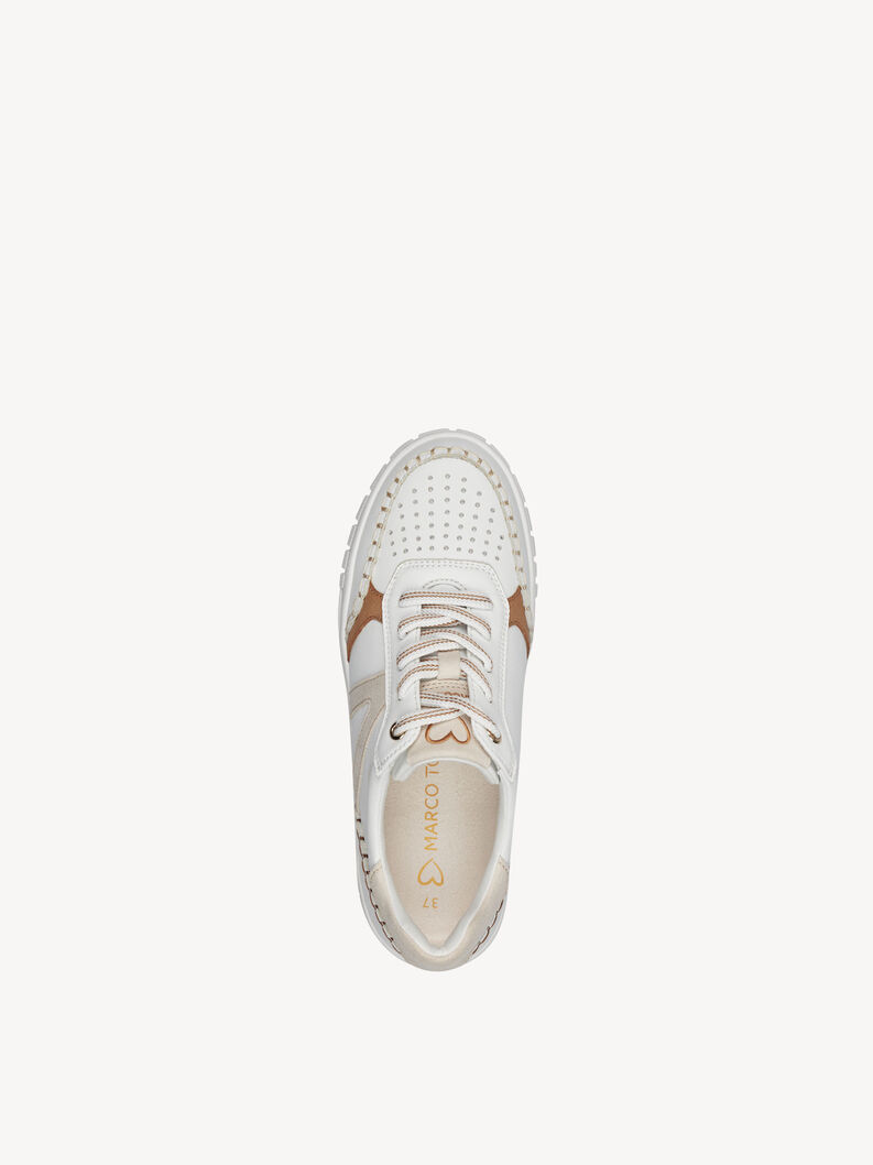 Sneaker - white, WHITE/DUNE, hi-res