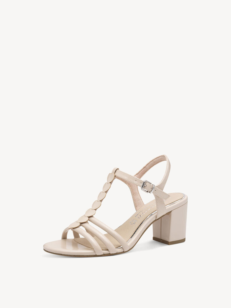 Sandale - beige, IVORY PATENT, hi-res
