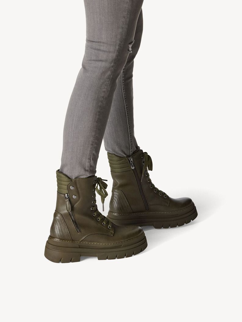 Stiefelette - khaki Warmfutter, KHAKI COMB, hi-res