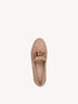 Lederslipper - beige, NUDE, hi-res