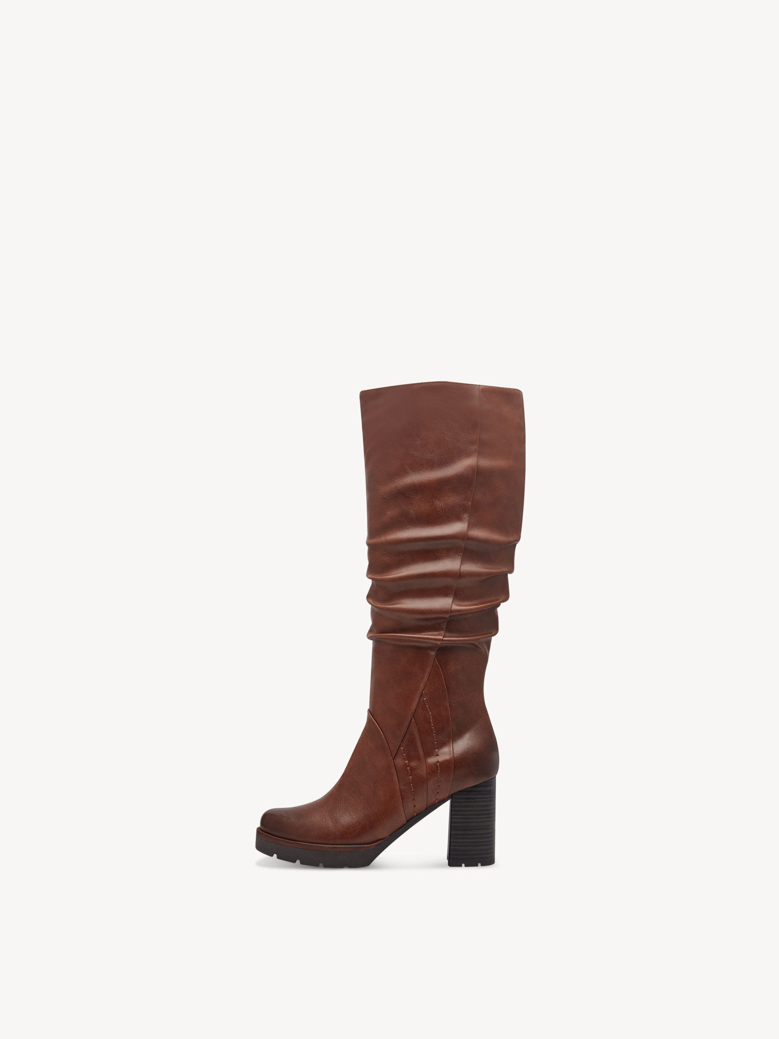 Cognac over the knee wide calf boots shop
